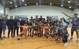 تیم والیبال سایپا در فینال قهرمانی باشگاه های برتر ایران