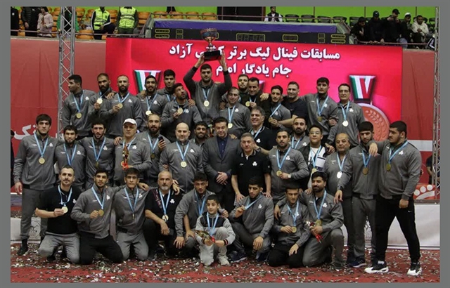 پیام تبریک مدیرعامل گروه خودروسازی سایپا به مناسبت قهرمانی تیم کشتی سایپا در لیگ برتر